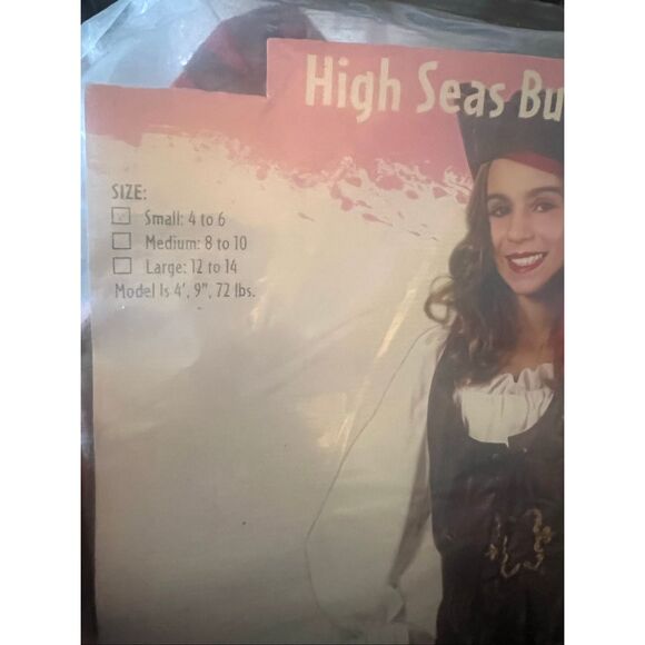High seas buccaneer /girl pirate - Picture 2 of 3